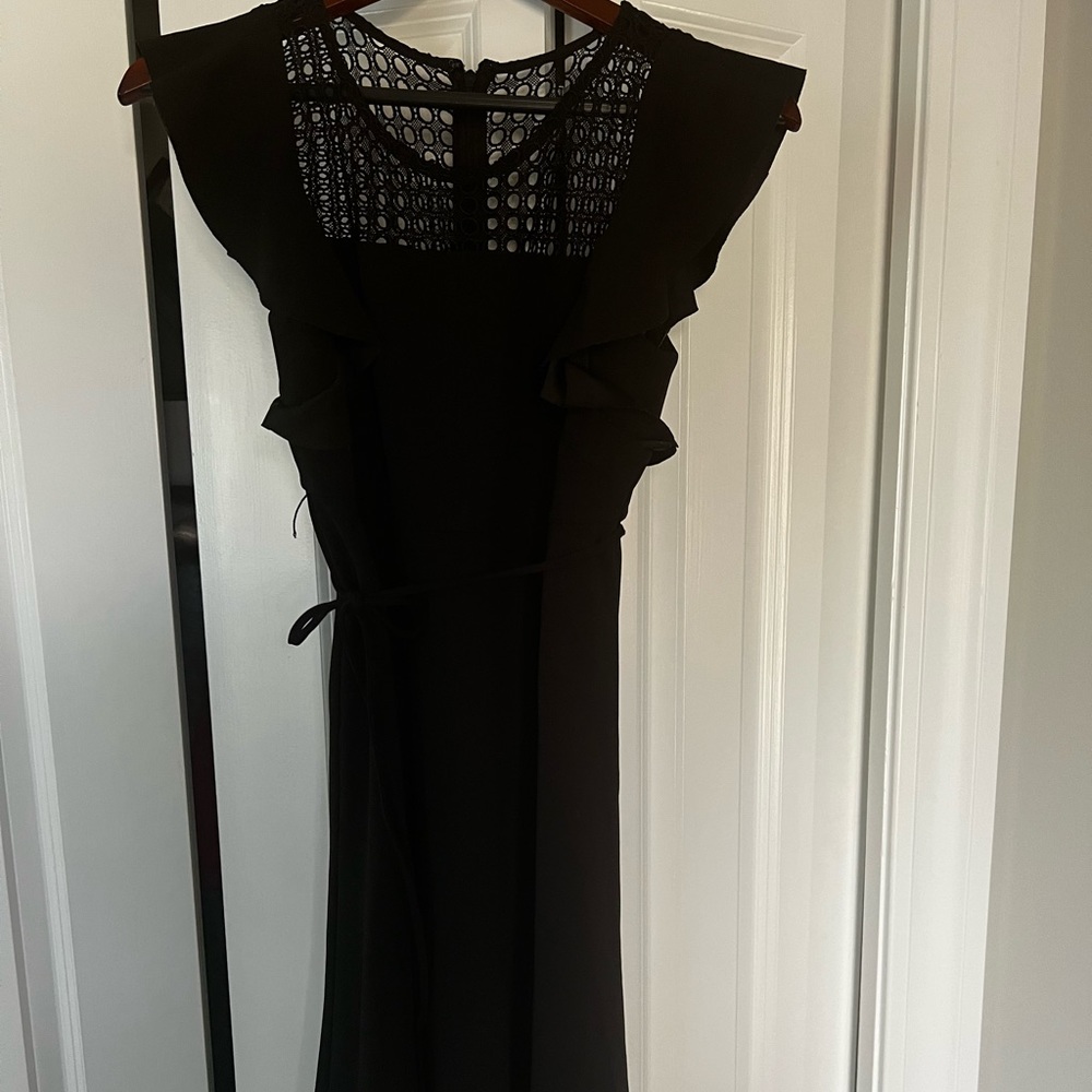 Maternity black dress